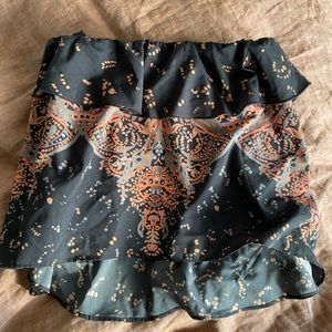 Free people strapless top